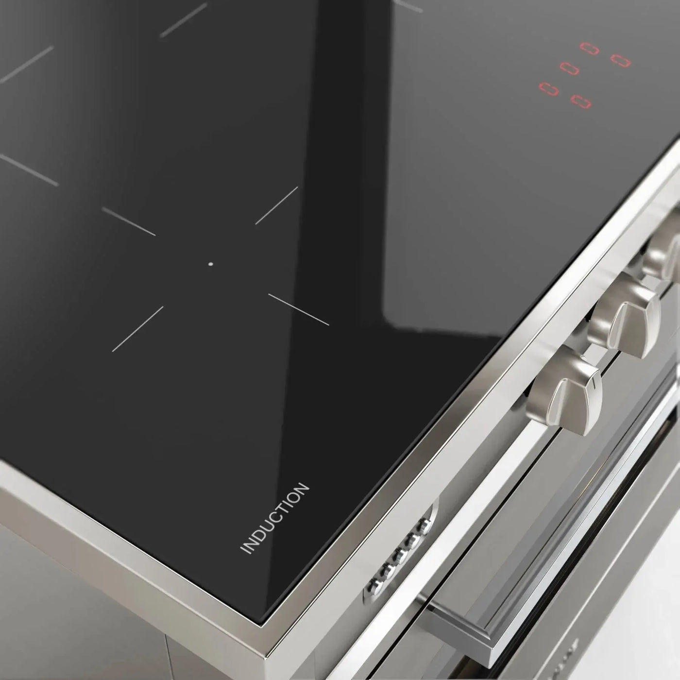 Indbygget ILVE Pro Line kogeplade – effektiv på 30 cm