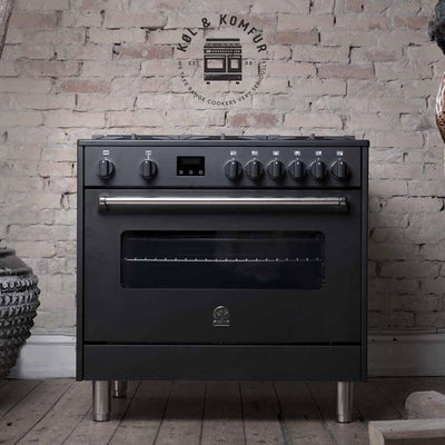La Germania Black Beast AMS96L61CZWA – Det Ultimative 90 cm Komfur med Gas og Induktion