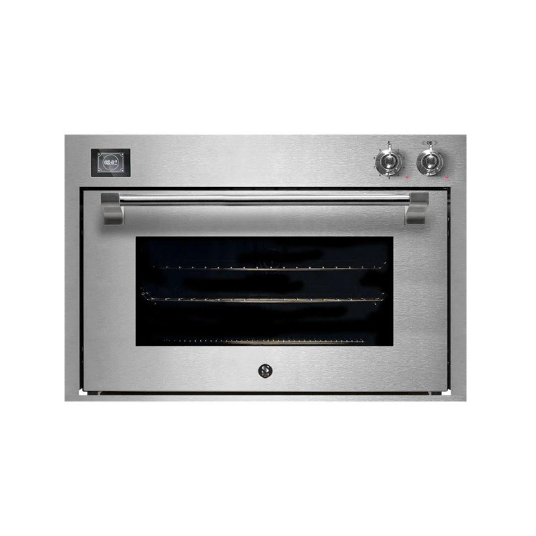 Bag pizza, steg kød og damp grøntsager med Steel Cucine Ascot 90x60