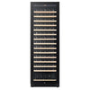 Pevino Noble 148 flasker - 1 zone - Sort glasfront